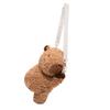 Cute Animal Dinosaur Unicorn Bag Plush Toy Doll Capybara Deer Doll Girl Bag Messenger Bag