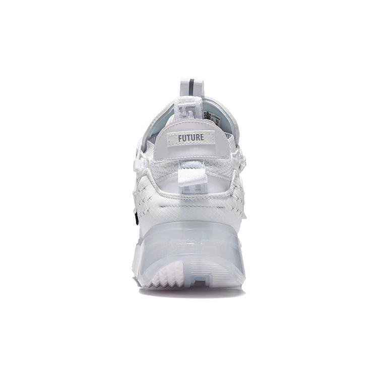 New LiNing Essence 2 Futuristic Cushioned Slip Resistant Abrasion Resistant Low Top Sports Casual Shoes Women's White AZGS040-4