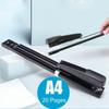 Heavy Duty Lengthening Staple Long Arm Bookbinding Stapler Paper Fastening Long Arm Stapler Office