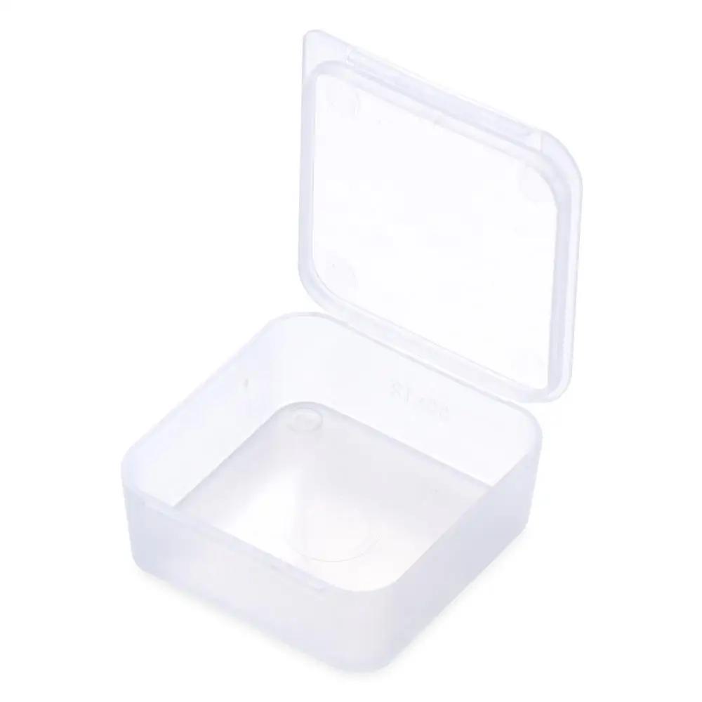 Transparent Storage Box Holding Case Jewelry Beads Container Fishing Tools Accessories Box Small Items Sundries Organizer