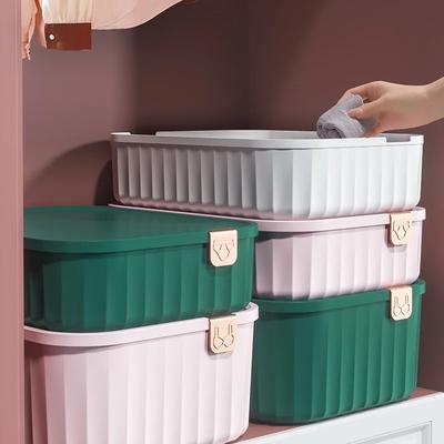 New 1PC Underwear Storage Box Home Compartment Bra Underwear Socks Three-in-one Organizer Artifact Drawer Box