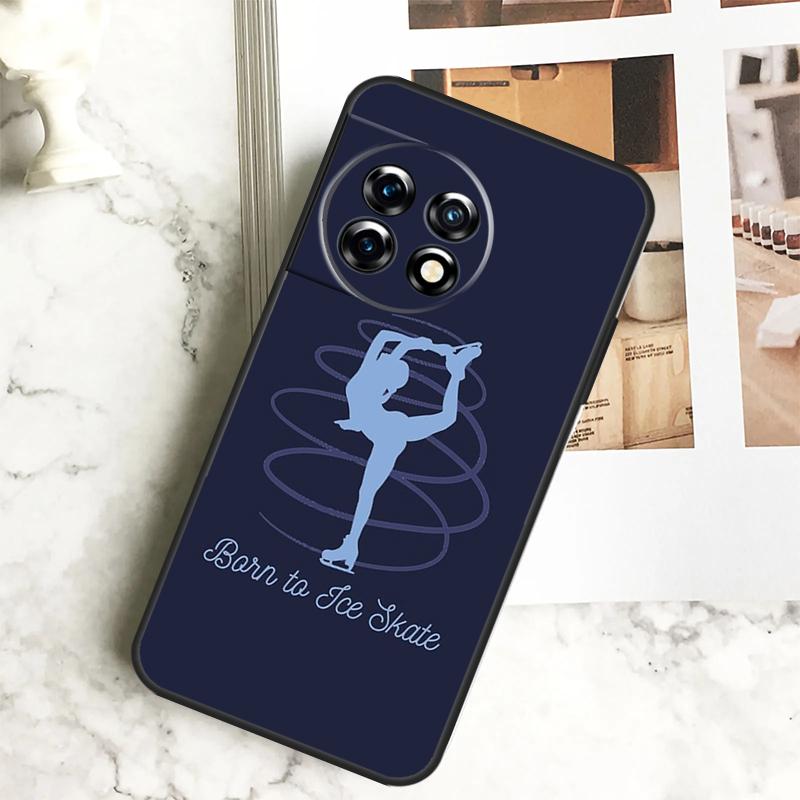 Figure Skating Ice Skating Case For OnePlus 12 12R 11 9 10 Pro 10R 9R 8T 10T Nord CE 2 3 Lite 2T N10 N20 N30 CE4 Cover