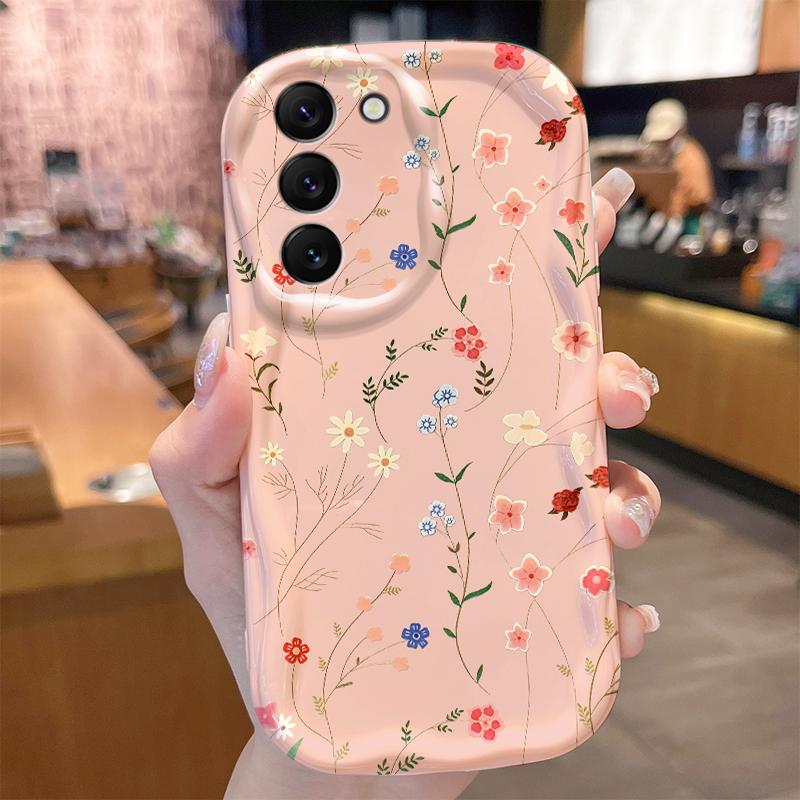 

Butterfly Flower Case for Samsung Galaxy S25 S24 S23 S22 S21 Ultra Plus S20 FE A73 A72 A71 A56 A55 A54 5G A52 A52S A51 4G Cover Galaxy S24 FE