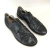 BARNEYS N.Y. Italy Leather Plain-Toe Dress Shoes Men’s 13M 30.5-31.0 Black(USED)