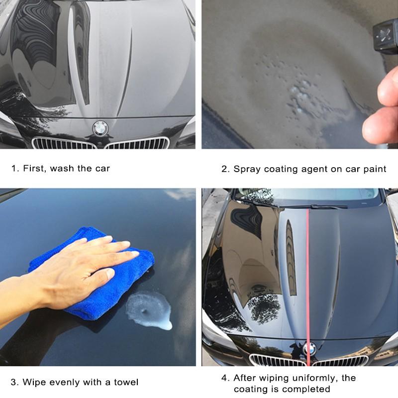 120ml Car Paint Care Nano Repairing Spray Oxidation Liquid Ceramic Coat Hydrophobic Glass From Scratching Auto Drop