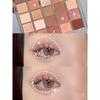 20 Farbige Kirschblüten Lidschattenpalette Blume Geprägt Matt Schimmernd Glitzernd Nude Rose Pfirsich Töne Pigmentiert Langanhaltendes Augen Make-up für Frauen