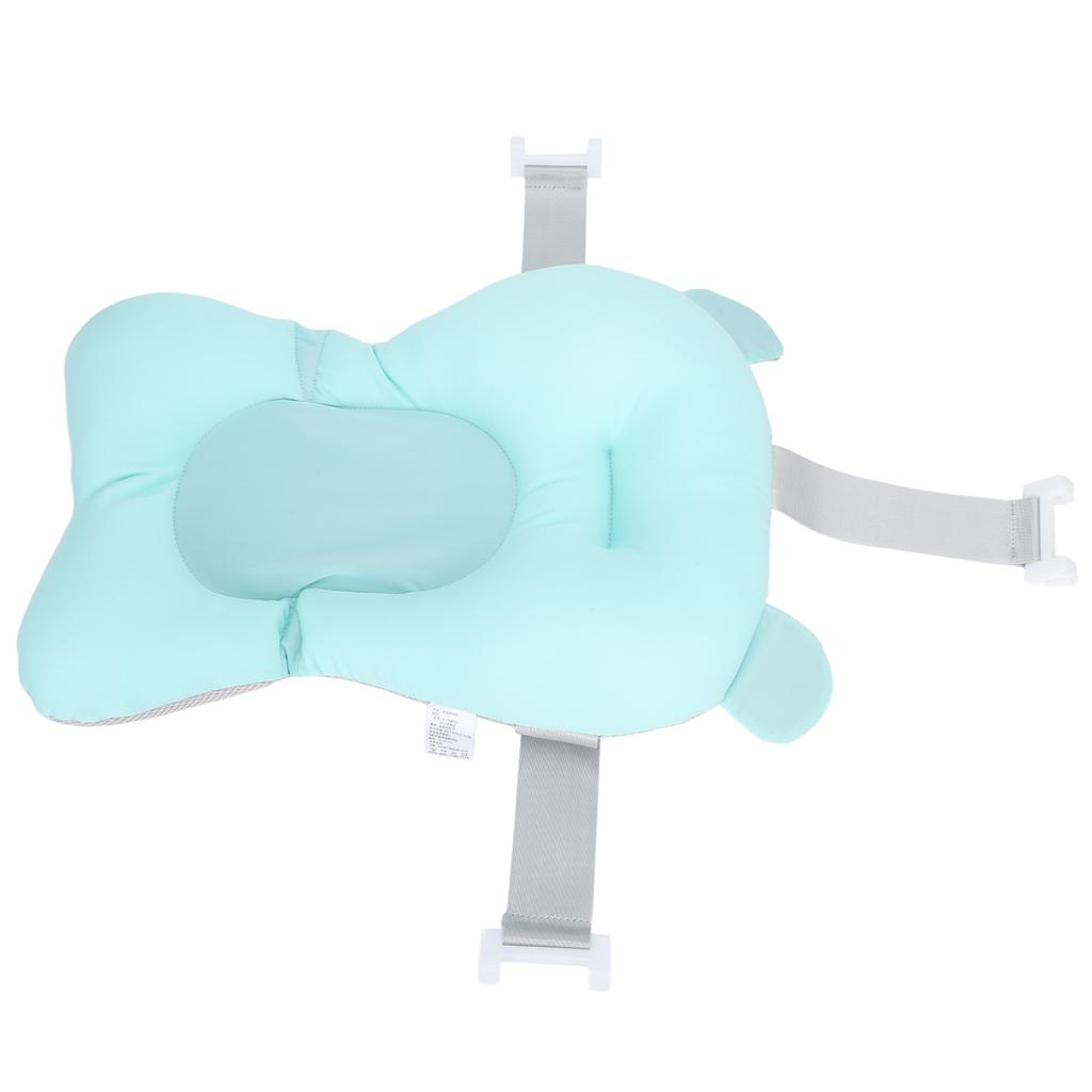 Baby Bath Cushion Pad 3 Points Support Floating Mat Slipless Mesh Seat Shower Bath Tub Pad For Newborn Infant