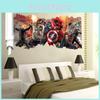 Premium Quality Avengers 3d Wall Stickers For Kids Nursery Home Decor Mural Art