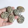 30x40mm Egg Shape Pendant: Natural Rose Quartz, Green Aventurine, Lapis Lazuli, Agate Jewelry DIY