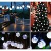 5M 10M 100LEDs LED String Lights Fairy Bubble Ball Lamp Holiday Lighting Garland AAA Battery Indoor For Christmas Wedding Decoration