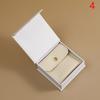 Pu-Ledertaschen-Set Klappdeckel-Papier-Schmuckschatulle Aufbewahrung für Halsketten, Armbänder, Ohrringe Geschenkbox High-End-Schmuckorganizer