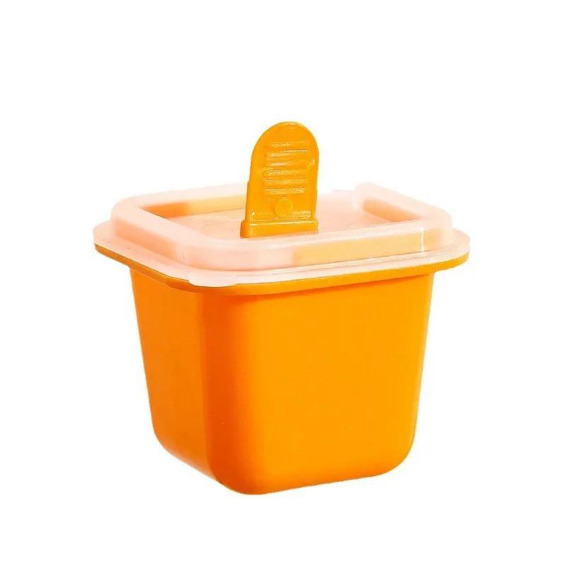 Square Ice Cube Molds Food Grade Ice Cream Mould Square Frozen Ice Cube Mold Summer Jelly Pudding Maker Tools Popsicle Mold