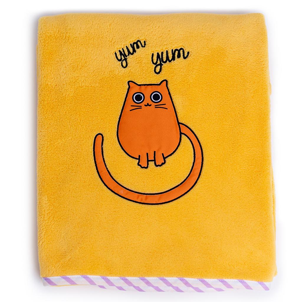 Milk&Moo Tombish Cat Baby Blanket,100% Oeko-Text Certified,100% polyester Rachel