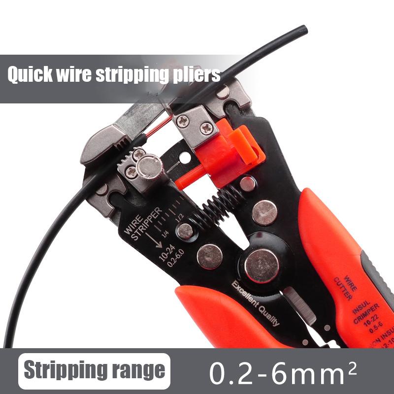 Multi-function Wire Pliers Multi-color Optional Stripping Pliers Cable Stripping Pliers Electrician Manual Stripping Pliers