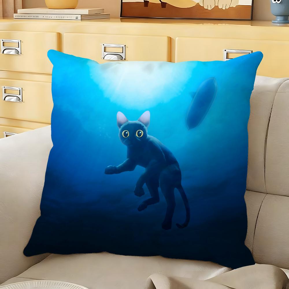Cartoon movie FFlow Cushion Cover Soft Durable Reversible Pillow Cover Home Car MultiScene Daily Comfort Pillowcase