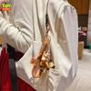 Disney Pixar Toy Story Schlüsselanhänger Pferd Einhorn Geflochtenes Seil Niedlicher Rucksack Tasche Anhänger Freund Geschenk Zubehör Spielzeugfiguren