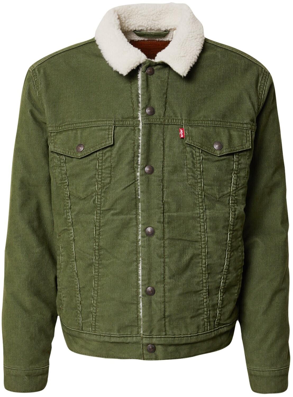 

Демисезонная куртка Levi s Type 3 Sherpa Trucker Jacket sea moss XS