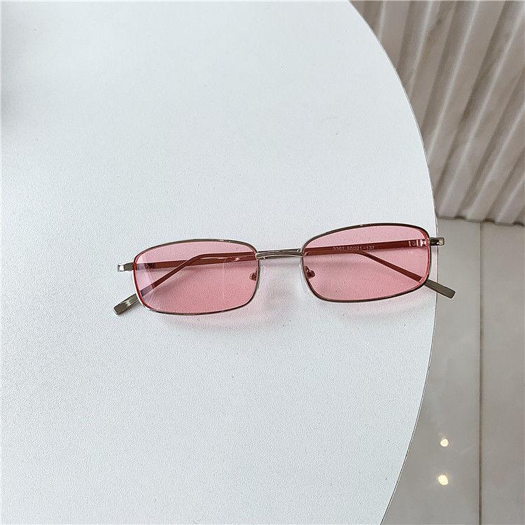 New Small Frame Rectangle Sunglasses Women'S Brand Designer Square Sun Glasses Classic Men'S Vintage Eyewear Uv400