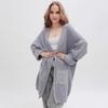 Women's European & American Plus Size Long Knitted Cardigan Sweater – Loose Fit, Stylish Outerwear