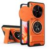 KEYSION Magnetic Phone Case for ZTE nubia V70 Max Blade V70 Max Slide Camera Protection Upright Stand 360° Ring Shockproof Cover
