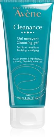 

Очищающий гель Avène Cleanance для жирной, склонной к акне кожи. TU прозрачный