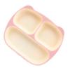 Unbreakable Divided Kids Baby Plates Practical Silicone Designed Tablewares For Easy Self Feeding And Independence