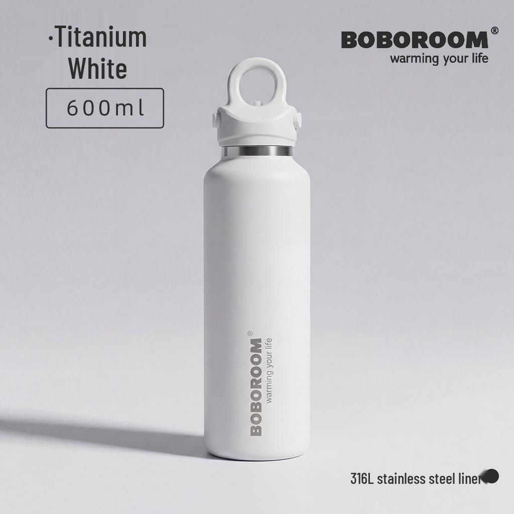 Large Capacity Insulated Sports Thermos Cup for Summer Outdoor Use