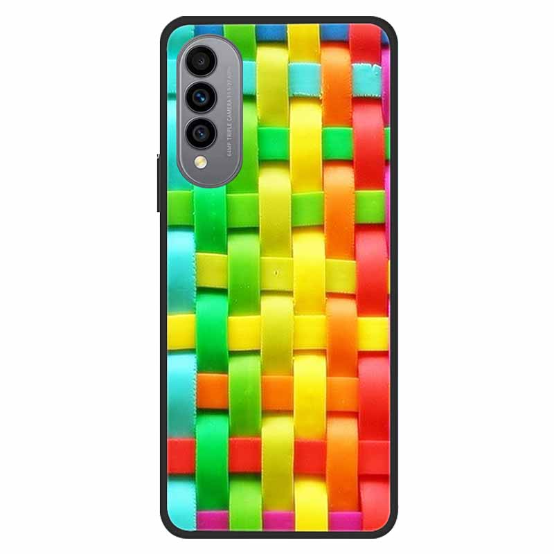 For WIKO T50 Case T 50 Soft silicone TPU Back Cover For Wiko T50 W-P861-01 W-P861-02 Phone Case WikoT50 Black Protective Painted