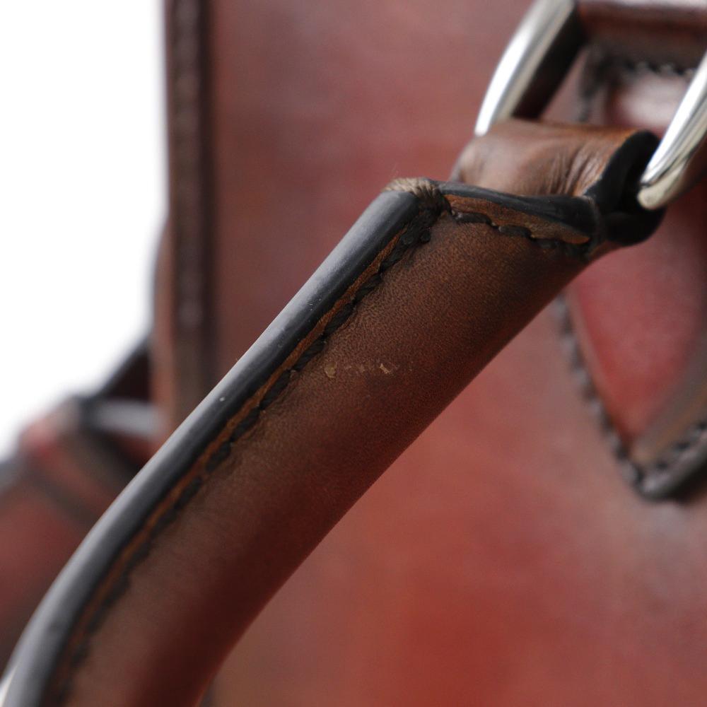 Berluti Anjoule Gulliver Handbag 2WAYShoulder Bordeaux Calfskin mens Used