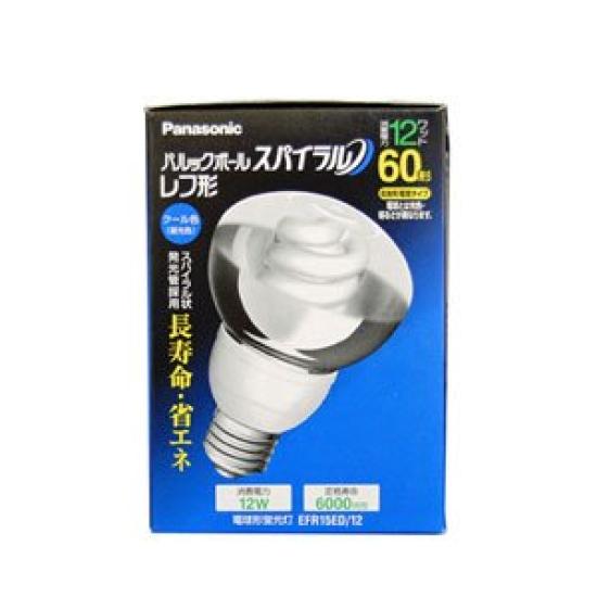 

Panasonic EFR15ED12 60W E26 Fluorescent Lamp Bulb-Shaped