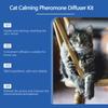 Set zklidňujících difuzérů pro kočky Pet Cat Estrus Dráždivost Zklidňující kapalina pro více koček Conflict Scratching 45 ml