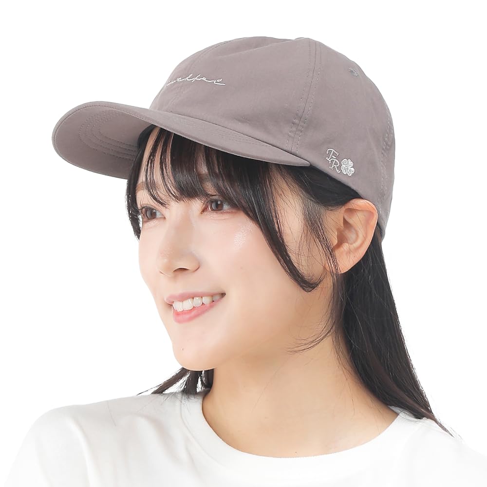 [Beisia] Women's Hat, Cap, Heat Insulation, Sun Protection, Hearest, Typewriter Ventilation, Black, M