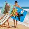 Bing Print Beach Towel, Large Soft Quick Dry Towel for Beach Camping Swimming
