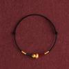 Ultra-fine 999 Pure Gold Red String Gourd Bracelet/Anklet for Zodiac Fortune & Prosperity