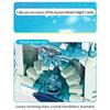 579PCS Aurora Winter Night Castle City Streetview Series Fantasy Construction Model Bricks DIY Assemble Toy for Blocks Fan