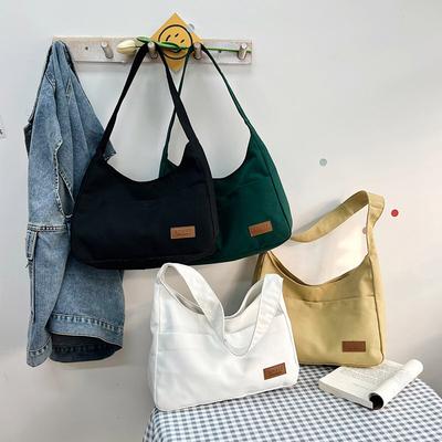 2025 Neue Mode Einfache Umhängetasche Große Kapazität Tragetasche Lässige Persönlichkeit Canvas Damenhandtasche