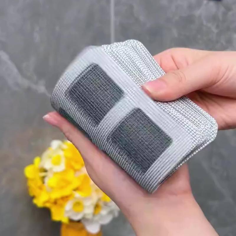 10PCS bathroom hair filter, toilet sewer filter, kitchen anti-blockage and insect-proof self-adhesive floor drain sticker