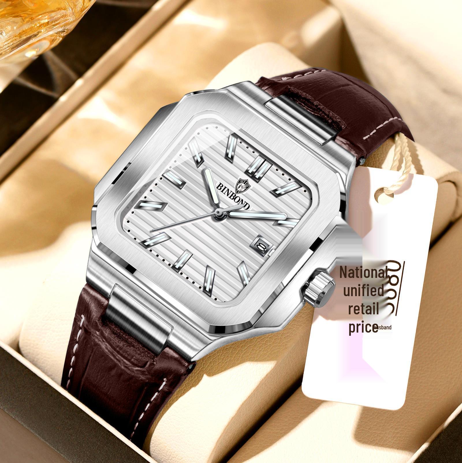 BINBOND Swiss Waterproof Men s Quartz Fashion Watch
