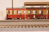 PLUMPMOA HO gauge Street corner accessory series Island local platform Extension set B Paper kit MS080 Diorama supplies 1/80 (roof)