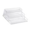 Nail Polish Organizer Holder Rack Shelf 3 Tier Multifunctional Transparent Nail Polish Display Rack