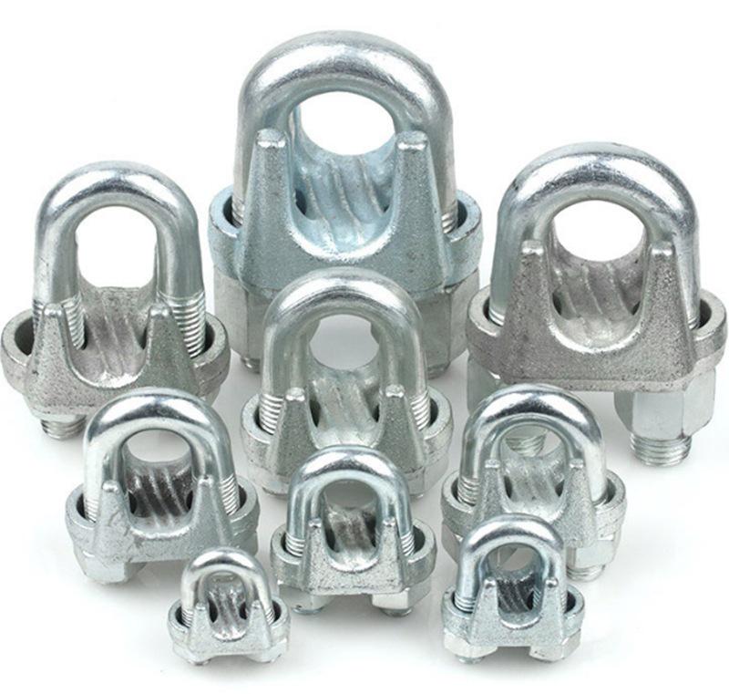 Galvanized U-Clip Wire Holder with GB Card Head