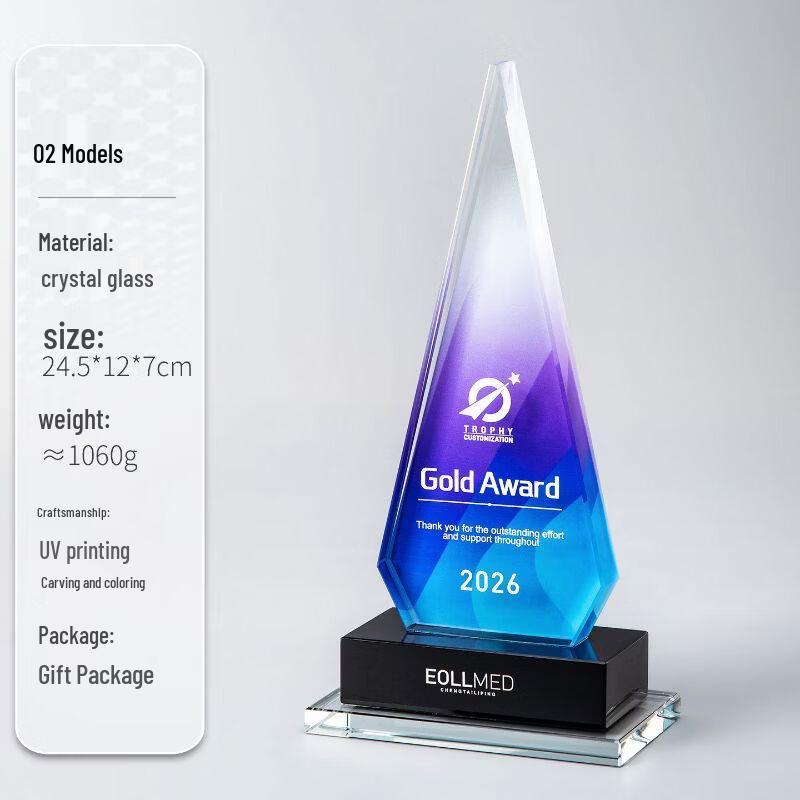 YILIMENG Creative Crystal Trophy & Award Plaque None