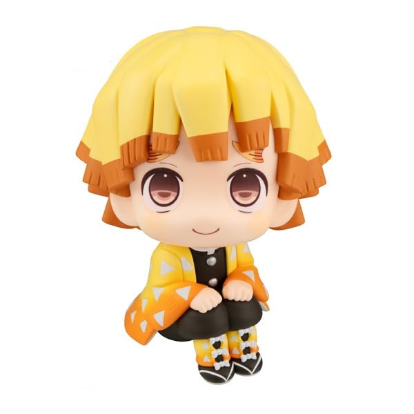 Rukappu Demon Kimetsu no Yaiba Agatsuma Zenitsu Smiling Complete Figure Slayer Ver.