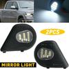 Waterproof US LED Side Puddle Light For Ram Dodge 2010-19 1500 2500 3500 4500
