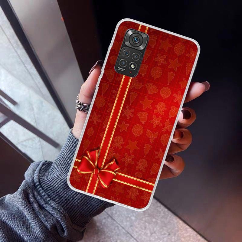 Christmas Santa Claus Present Phone Case for Xiaomi Redmi Note 15 14 14S 13 12 12S 11 Pro Plus 11E 11T 11S 10S 5G Soft Cover Fun