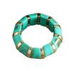 New Rendering Acrylic Elastic Rope Bracelet Minimalist Maillard Temperament Bangle High End Retro Exaggerated Jewelry For Women