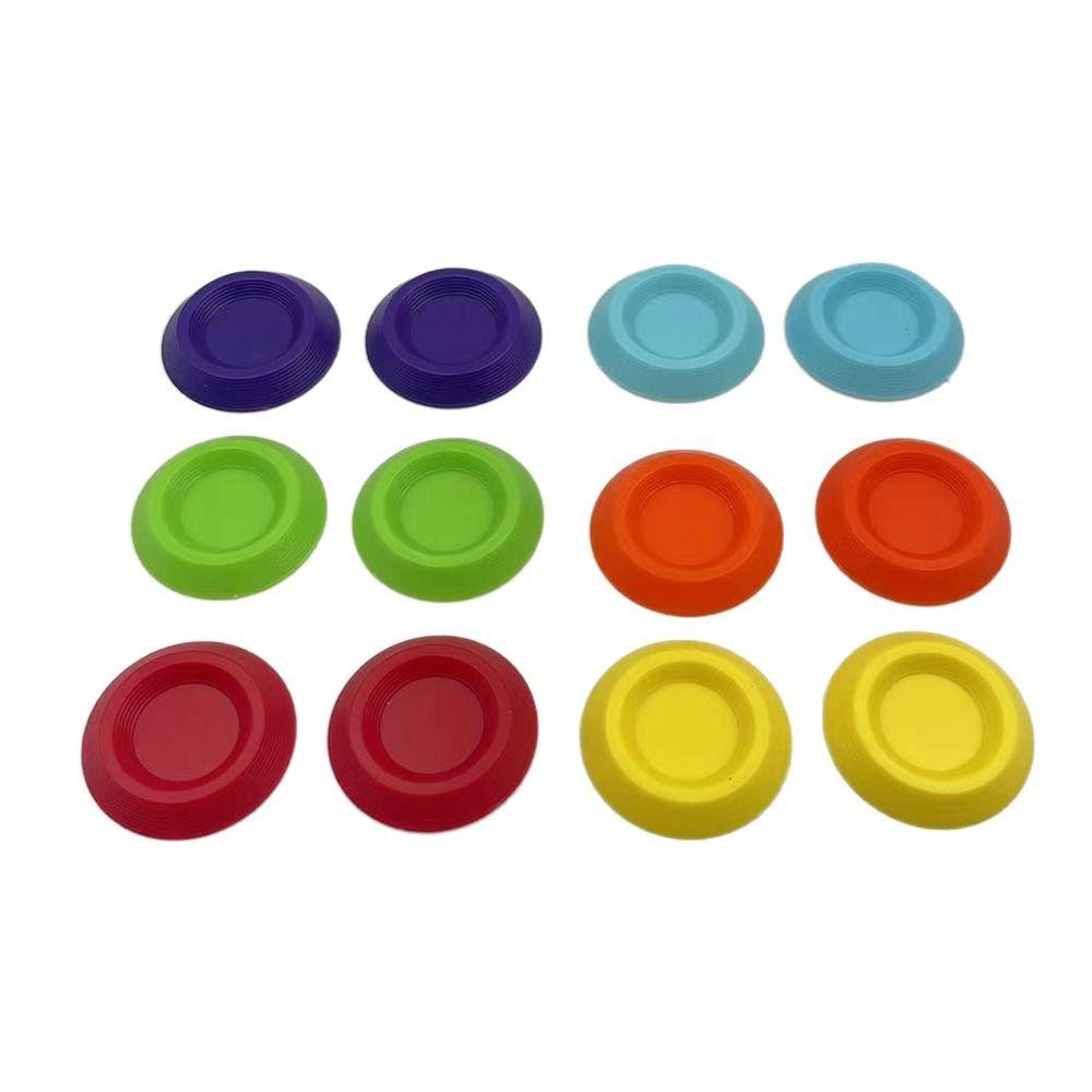 12Pcs New Colorful Dubia Roaches Feeder Bowls Small Size Durable Tiny Feeding Dish Reptile Mealworms Bowl Enclosures