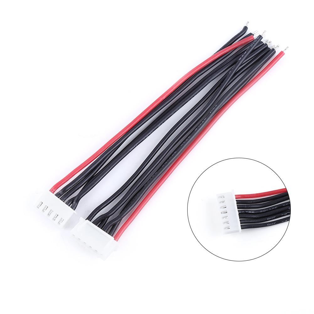 10pcs 10cm Balance Cable, Balanced Cable, Resists High Temperatures for Assembling Lithium Battery and Battery Model Imax B6 Plugs Test