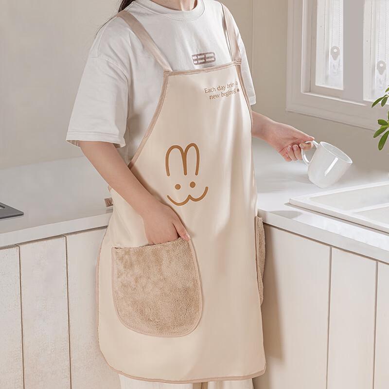 Three Dolphins Waterproof Hand-Wiping Apron
