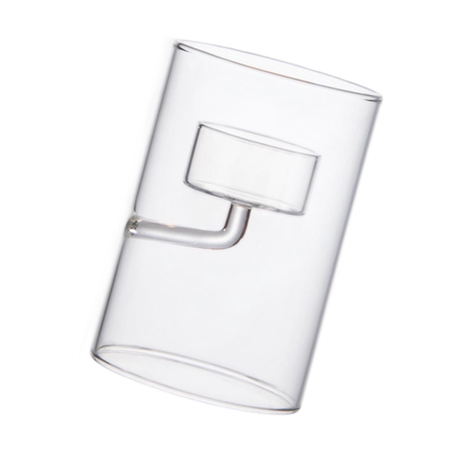 

Стеклянный подсвечник-цилиндр, подставка для чайной свечи с ветрозащитной конструкцией для свадебных центральных элементов, домашнего декора, настольного искусства 1 прозрачный